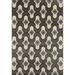 Art Carpet 25054 5 x 8 ft. Troy Collection Protector Woven Area Rug Mushroom Brown