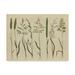 Trademark Fine Art Herbal Botanical VII Canvas Art by Wild Apple Portfolio