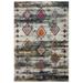 SAFAVIEH Adirondack Kostadin Geometric Area Rug Light Grey/Red 4 x 6