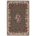 Nourison Country Heritage Area Rug Khaki 8 x 11 Latex Free 8 x 10 Indoor Living Room Bedroom Dining Room Brown Rectangle