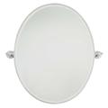 Minka Lavery - Large Oval Beveled Mirror in Traditional Style - 31.5 inches tall