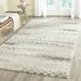 SAFAVIEH Retro Coilean Abstract Area Rug Cream/Grey 4 x 4 Square