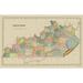 Kentucky - Lucas 1823 - 23 x 35.66