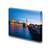 Canvas Prints Wall Art - Big Ben and Houses of Parliament at Night London UK | Modern Wall Decor/Home Decoration Stretched Gallery Canvas Wrap Giclee Print & Ready to Hang - 16 x 24