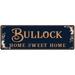BULLOCK Home Sweet Home Victorian Look 8x24 Metal Sign 108240046777