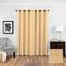 Eclipse Bryson Room Darkening Curtain Panel Wheat 52x108 108 Inches