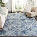 SAFAVIEH Martha Stewart Nazca Floral Area Rug Cream/Blue 9 x 12