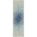 SAFAVIEH Evoke Vana Abstract Geometric Runner Rug Royal/Ivory 2 2 x 11