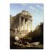 Trademark Fine Art Ruins Of The Temple Of Bacchus Canvas Art by David Roberts