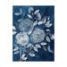 Trademark Fine Art Cyanotype Roses I Canvas Art by Grace Popp