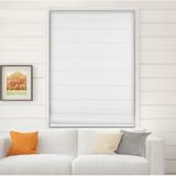 Arlo Blinds Thermal Room Darkening Cordless Fabric Roman Shades Color: White Size: 46.5 W X 48 H