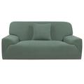 PiccoCasa Stretch Spandex Sofa Stretch 3 Seater Slipcover 69 -86 Green