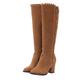 Holibanna Womens Winter Boots Womens Winter Boots 1 Pair Female Knight Boots Autumn Winter Boots High Tube High-Heeled Boots Womens Muck Boots Womens Muck Boots Light Brown