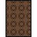 Joy Carpets 1737B-01 Any Day Matinee Antique Scroll Rectangle Theater Area Rugs 01 Black - 3 ft. 10 in. x 5 ft. 4 in.