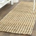 SAFAVIEH Natural Fiber Phyliss Braided Jute Runner Rug Natural/Ivory 2 3 x 7