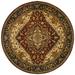 SAFAVIEH Classic Tatyanna Floral Bordered Wool Area Rug Multi/Red 8 x 8 Round