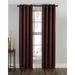 Curtainworks Lenox Grommet Curtain 50 x 63 Wine Adult