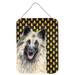 Carolines Treasures SC9193DS1216 Belgian Tervuren Candy Corn Halloween Portrait Wall or Door Hanging Prints 12x16