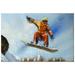 Empire Art Direct 32 x 48 in. Skateboarding Hand Painted Primo Mixed Media Iron Wall Sculpture 3D Metal Wall Art