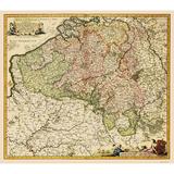 Belgium - Visscher 1684 - 23.00 x 26.12 - Glossy Satin Paper