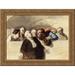 Defense Attorney 24x18 Gold Ornate Wood Framed Canvas Art by Honore Daumier