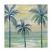 Trademark Fine Art Marine Layer Palms Crop Canvas Art by Silvia Vassileva