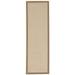 Linon Home DÃ©cor Athena Area Rug or Runner Collection Natural and Beige 2.5 x 8