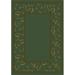 Milliken Design Center Area Rug ERIN MOSS Erin Moss Bordered Stems 3 10 x 5 4 Rectangle