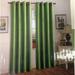 (#32) Hotel Quality Silver Grommet Top Faux Silk 1 Panel Green Solid Thermal Foam Lined Blackout Heavy Thick Window Curtain Drapes Grommets 63 Length