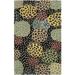 SAFAVIEH Soho Acadia Geometric Wool Area Rug Black/Multi 3 6 x 5 6