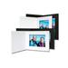 Event Photo Folders For 4x6 Horizontal White (25 Pack)