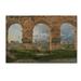 Trademark Fine Art Three Arches Of The Colosseum Canvas Art by C.W. Eckersberg