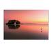 Trademark Fine Art Sunset At The Natural Bridge Canvas Art by Rob Li