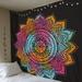 Indian Hippie Mandala Tapestry Wall Hanging Throw Bohemian-Bedspread Decor
