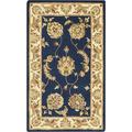 Nourison Nourison 2000 30 x 51 Wool Indoor Rug in Navy Blue Persian