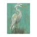 Trademark Fine Art Sea spray Heron I Canvas Art by Jennifer Goldberger