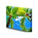 wall26 - Canvas Prints Wall Art - Close Up of Tropical Palms under an Open Sky | Modern Wall Decor/Home Decoration Stretched Gallery Canvas Wrap Giclee Print. Ready to Hang - 12 x 18
