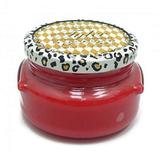 tyler candle - kathina - 11 ounce 2 wick candle red