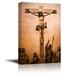 wall26 - Canvas Prints Wall Art - Jesus Sculpture | Modern Wall Decor/Home Decoration Stretched Gallery Canvas Wrap Giclee Print. Ready to Hang - 12 x 18