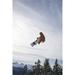 Posterazzi Man Snowboarding Jumping in Mid-Air - Vancouver Island Ranges British Columbia Canada Poster Print