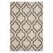 SAFAVIEH Hudson Louise Geometric Shag Runner Rug Ivory/Beige 2 3 x 8