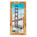 50x9 Frame Gold Bamboo Picture Frame - Complete Modern Photo Frame Includes UV Acrylic Shatter