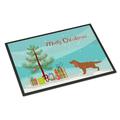 Carolines Treasures BB2930JMAT English Cocker Spaniel Merry Christmas Tree Door Mat Indoor Rug or Outdoor Welcome Mat