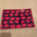 Lilly Pulitzer Accents | Lilly Pulitzer Glass Catch-All Tray | Color: Blue/Pink | Size: Os