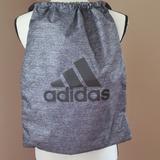 Adidas Bags | Adidas Drawstring Backpack | Color: Black/Gray | Size: Os