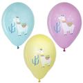 Papstar 72 Luftballons Ø 29 cm farbig sortiert Lama