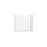 745015- Radiateur à inertie céramique marne 1500W- 83,5x12,5x58 cm- - HJM