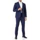 Roy Robson Herren Anzug Slim Fit 2-teilig aus Schurwolle Mix Business Stretch Abendanzug-Set, Italienisches Blau, 106