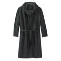 Men's Big & Tall Fleece Robe by KingSize in Charcoal (Size XL/2XL)