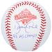 David Cone New York Yankees Autographed 1996 World Series Logo Baseball with "96 WS Champs" Inscription